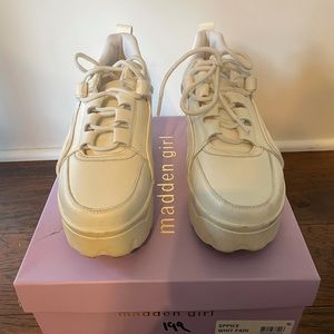 MADDEN GIRL SPICE PLATFORM SHOES SIZE 7